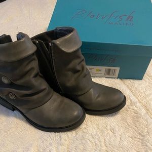 Blowfish gray booties